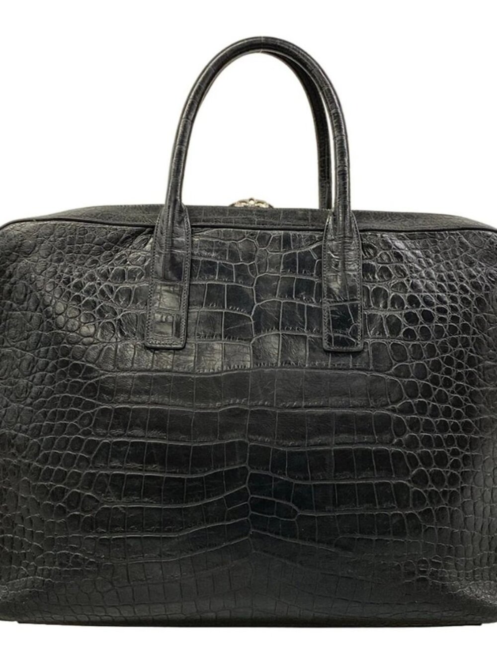 SAINT LAURENT PARIS Classic Museum 342606 Black Leather Business Bag - Picture 3 of 15